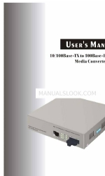 DCI LLC 10/100Base-TX to 100Base-FX PoE PSE FE Media Converter Podręcznik użytkownika