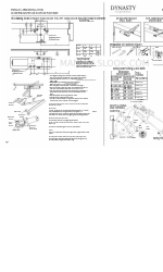 Dynasty DYN-4401 Installation Instructions