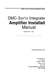 Galil DMC-30010 Manuel d'installation