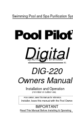 AUTOPILOT SYSTEMS Pool Pilot Digital Manual del usuario