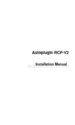 Autoplugin RCP-V2 Manuale di installazione