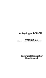 Autoplugin RCP-FM Panduan Pengguna