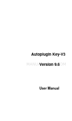 Autoplugin Key-V3 Manuel de l'utilisateur