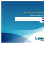 Galileo ADP4000 Installation And Operator's Manual