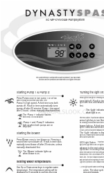 Dynasty Spas SC-MP-DY5 Quick Reference Card