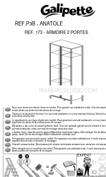 Galipette ANATOLE P3B 173 Manual Petunjuk Perakitan