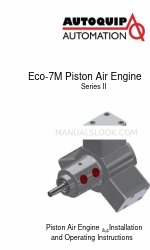 Autoquip Piston Air Eco-7M Engine II Series Handleiding voor installatie en gebruik