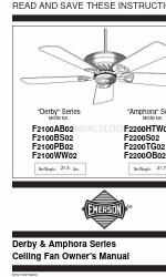 Emerson Amphora F2200OB02 Owner's Manual