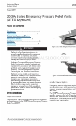 Emerson Anderson Greenwood 2000A Series Manuel d'instruction