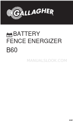 Gallagher B60 Manual de instruções