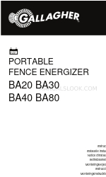 Gallagher BA80 Manual de instruções
