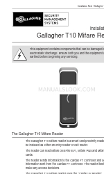 Gallagher T10 Catatan Instalasi