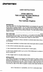 DYNATEK TSRM-2 Instrukcje użytkownika