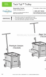 Copernicus Tech Tub Trolley TEC505 Panduan Perakitan