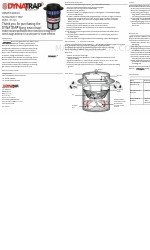 DynaTrap DT1000 Gebruikershandleiding