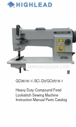 HIGHLEAD GC0518-1 Manuale di istruzioni Catalogo delle parti