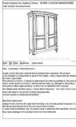 Gallery Home Frank Hudson 5055299480069 Step By Step Assembly Instructions