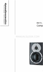 Dynaudio Acoustics BM 5A Gebruikershandleiding