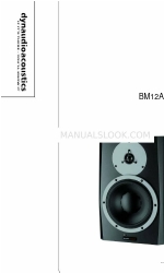 Dynaudio BM12A Manual do utilizador