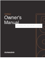 Dynaudio Contour Manual del usuario