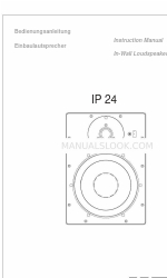 Dynaudio IP 24 Buku Petunjuk