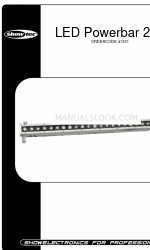 Highlite International Showtec LED Powerbar 24 Manual do produto