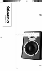 Dynaudio DBM50 Podręcznik użytkownika