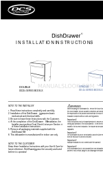 DCS DD224-C Installation Instructions Manual