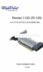 HighPoint R1120 Instrukcja szybkiej instalacji