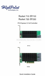 HighPoint R720 Quick Installation Manual