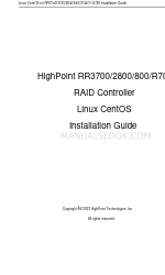 HighPoint R720 Installation Manual