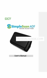 DCT SimpleScan ADF 사용자 설명서