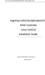 HighPoint R710 Installation Manual