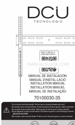 DCU Tecnologic 70100035 Installatiehandleiding