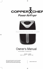 Copper Chef Power AirFryer Manuel du propriétaire