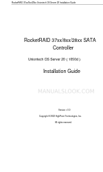 HighPoint RocketRAID 37 Series Manual de instalación