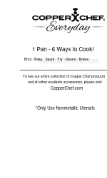 Copper Chef Everyday Pan Manuale