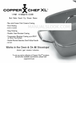 Copper Chef XL Signature Casserole Pan Manuale