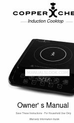 Copper Chef Copper Chef Induction Cooktop オーナーズマニュアル