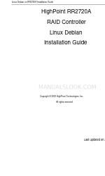 HighPoint RR2720A Installation Manual