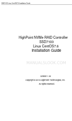 HighPoint SSD7103 Installation Manual