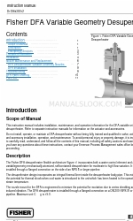 Emerson Fisher DFA Instruction Manual