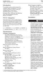 Emerson FISHER T208 Series Installation Manual