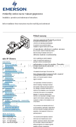 Emerson Penberthy K2C Installation, Operation And Maintenance Instructions