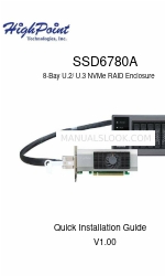 HighPoint SSD6780A Manuale di installazione rapida