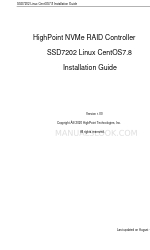 HighPoint SSD7202 Руководство по установке