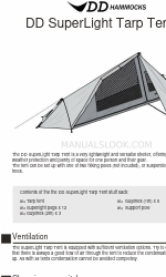 DD HAMMOCKS Superlight Tarp Tent 0707273933737 Manuel