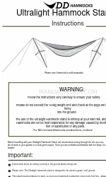 DD HAMMOCKS Ultralight Hammock Stand Instruções