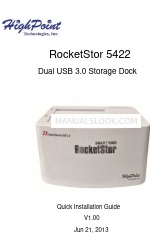 HighPoint RocketStor 5422 Quick Installation Manual