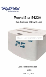 HighPoint rocketstor 5422A Snelle installatiehandleiding